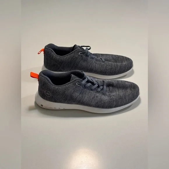 Peter Millar Hyperlight Glide Shoes Men's Size 9.5 Gunmetal Gray Sneakers Golf - Picture 4 of 11